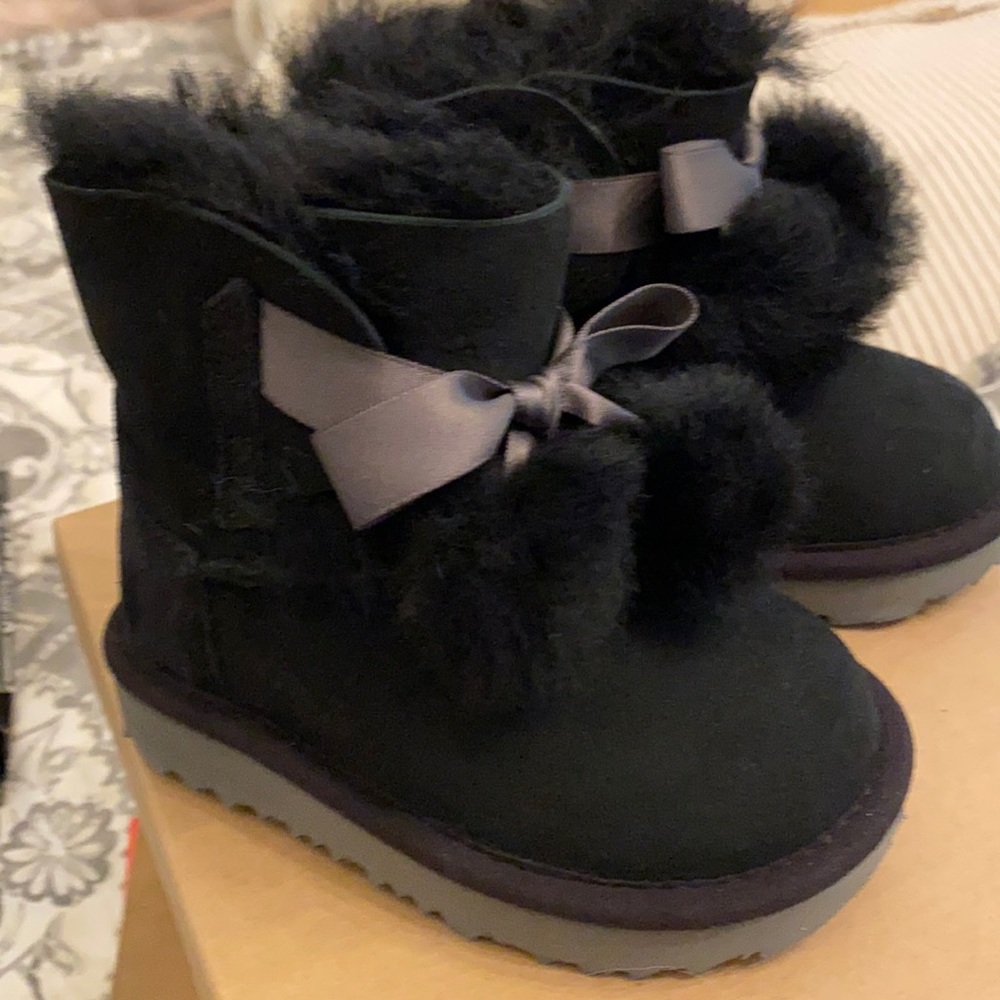 Brand New Kids Black Ugg boots